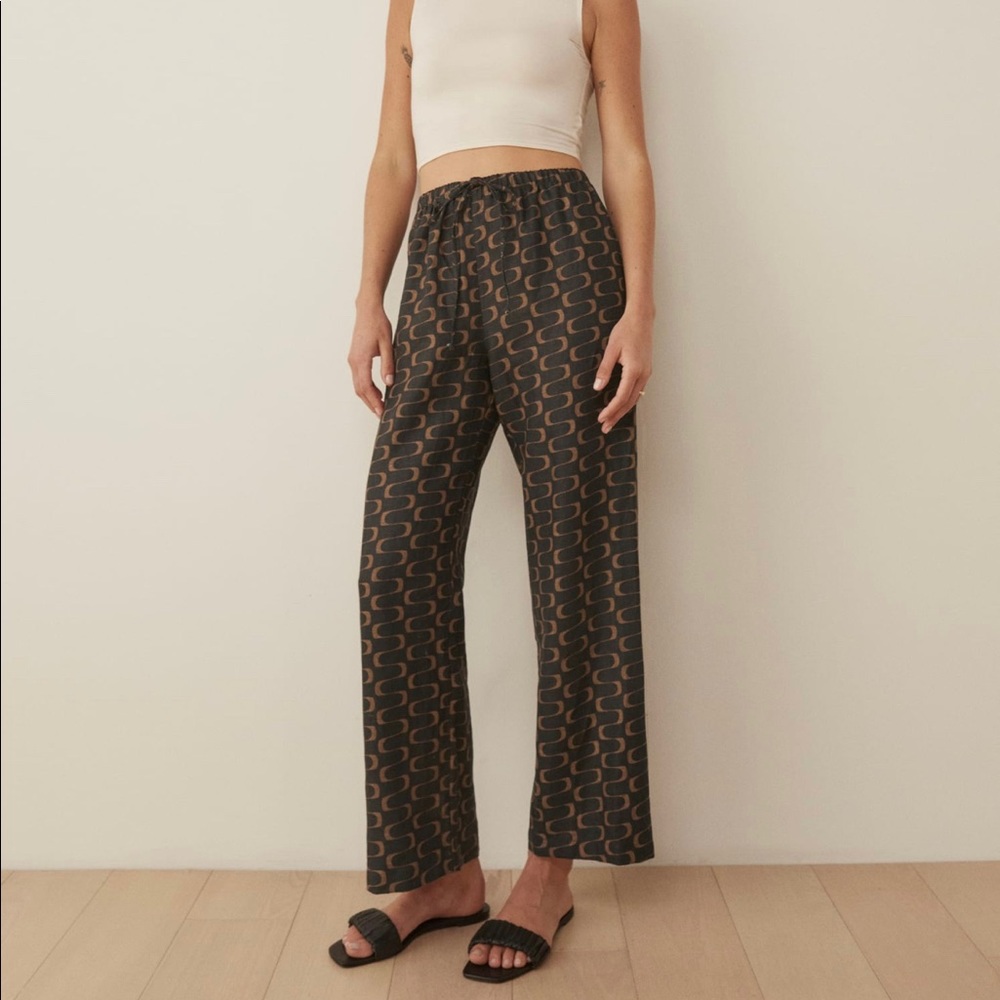 Reformation Olina Linen Pant